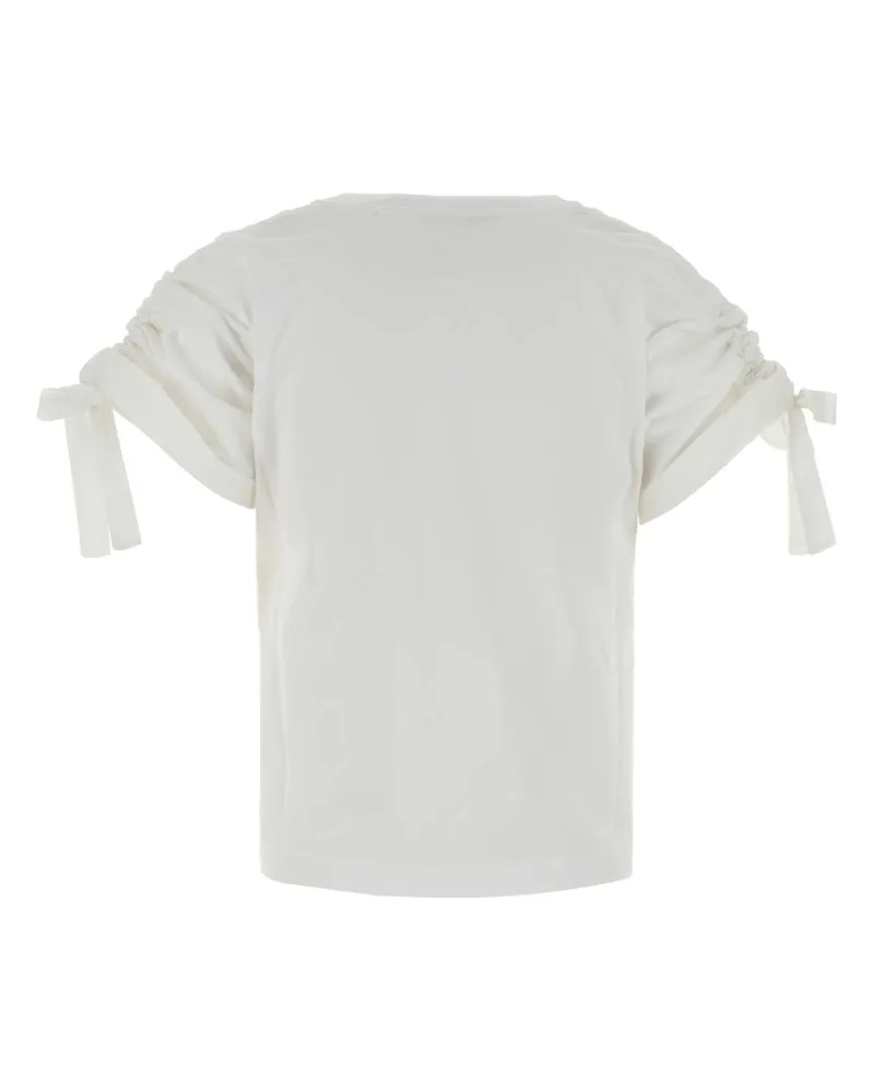 Givenchy Shoulder T-Shirt — White White