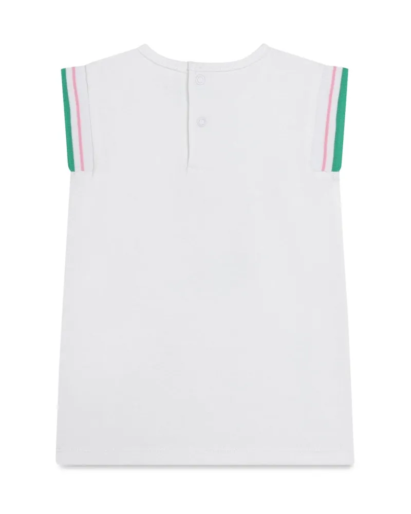 Karl Lagerfeld Cotton Dress — White White