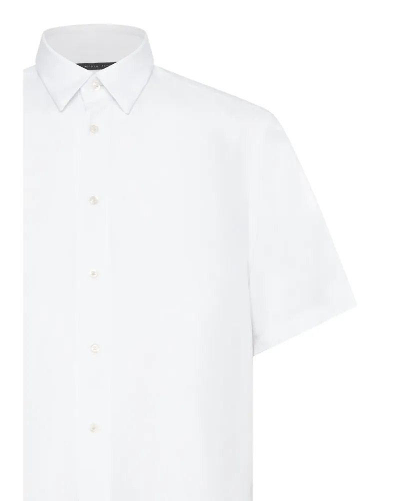Low Brand Men's Shirt White Viscose White