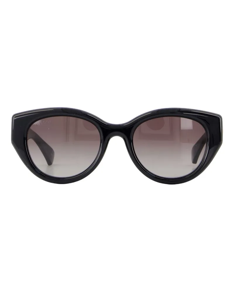 Gucci Women's Gg1976sk Sunglasses -  Metal Black Accessories Black