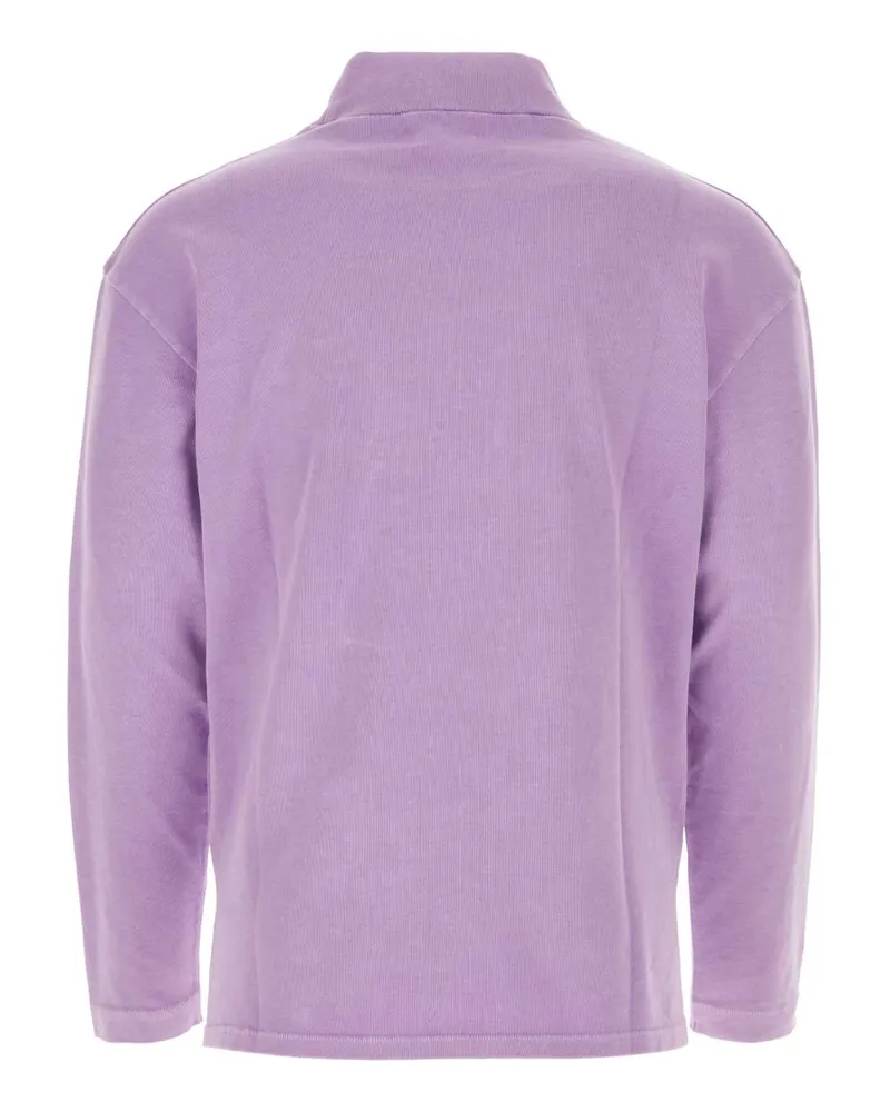 ERL Unisex Lilac Cotton Sweatshirt Purple Exterior: Felpe Purple