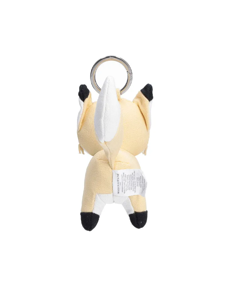 Kitsuné Men's Keychains Beige Cotton Beige