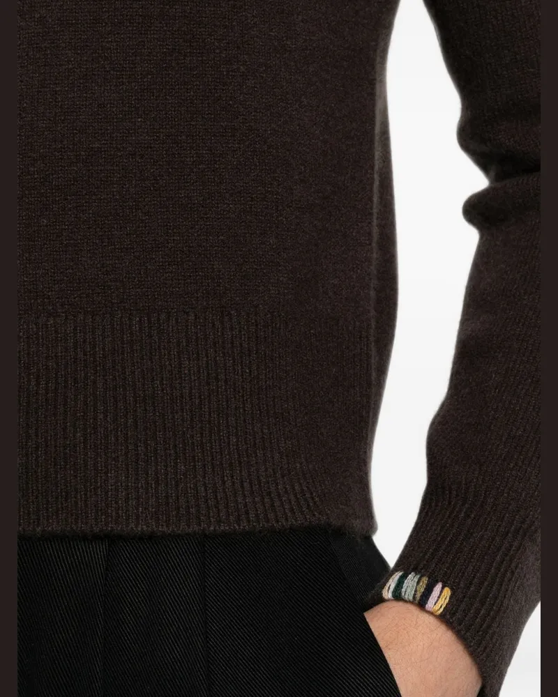 extreme cashmere Crewneck Sweater — Brown Brown