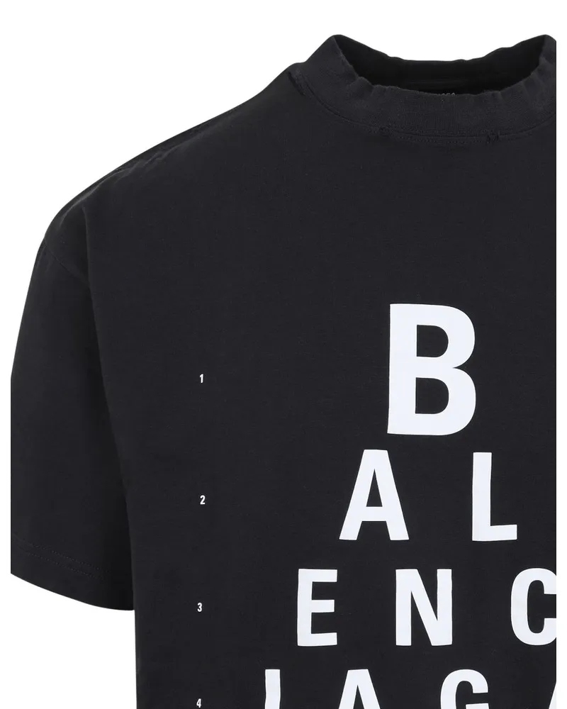 Balenciaga Paris T-Shirt — Black Black