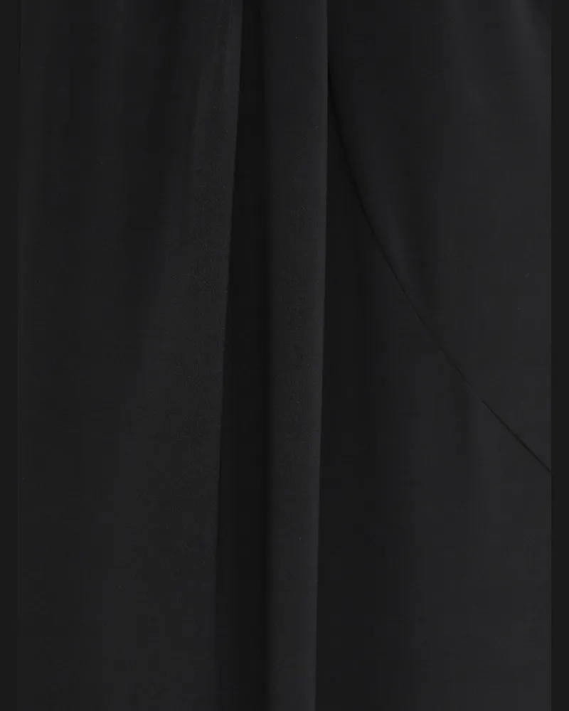 Jacquemus La Jupe Peplo Skirt — Black Black