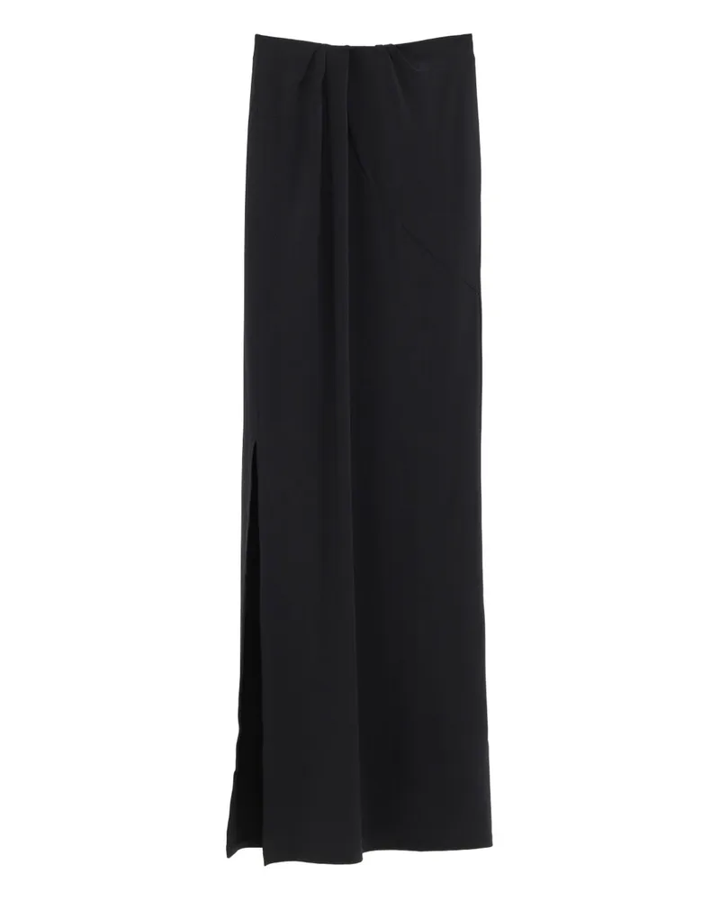 Jacquemus La Jupe Peplo Skirt — Black Black