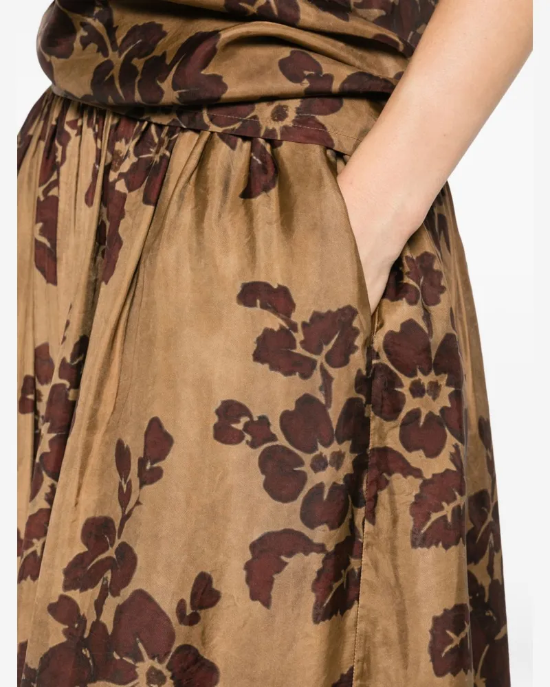 Uma Wang Gillian Skirt — Beige Beige