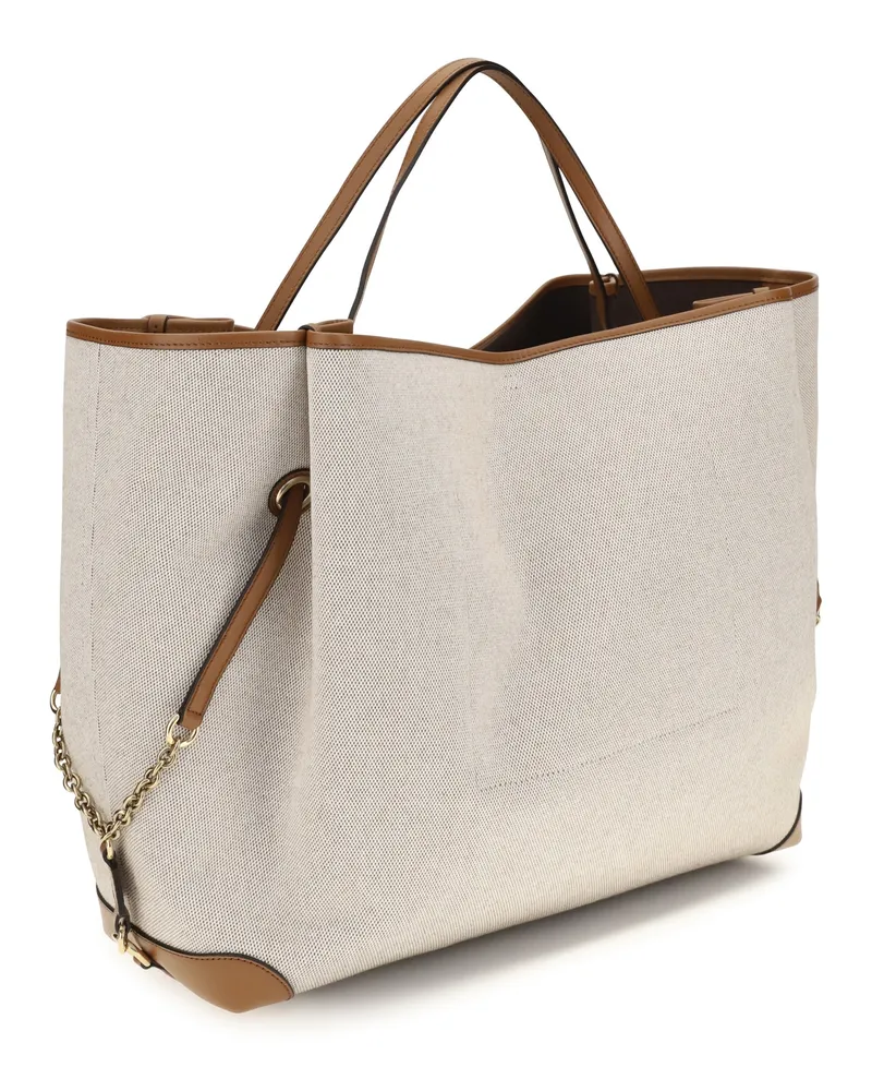 Chloé Carry Tote Bag — Brown Brown