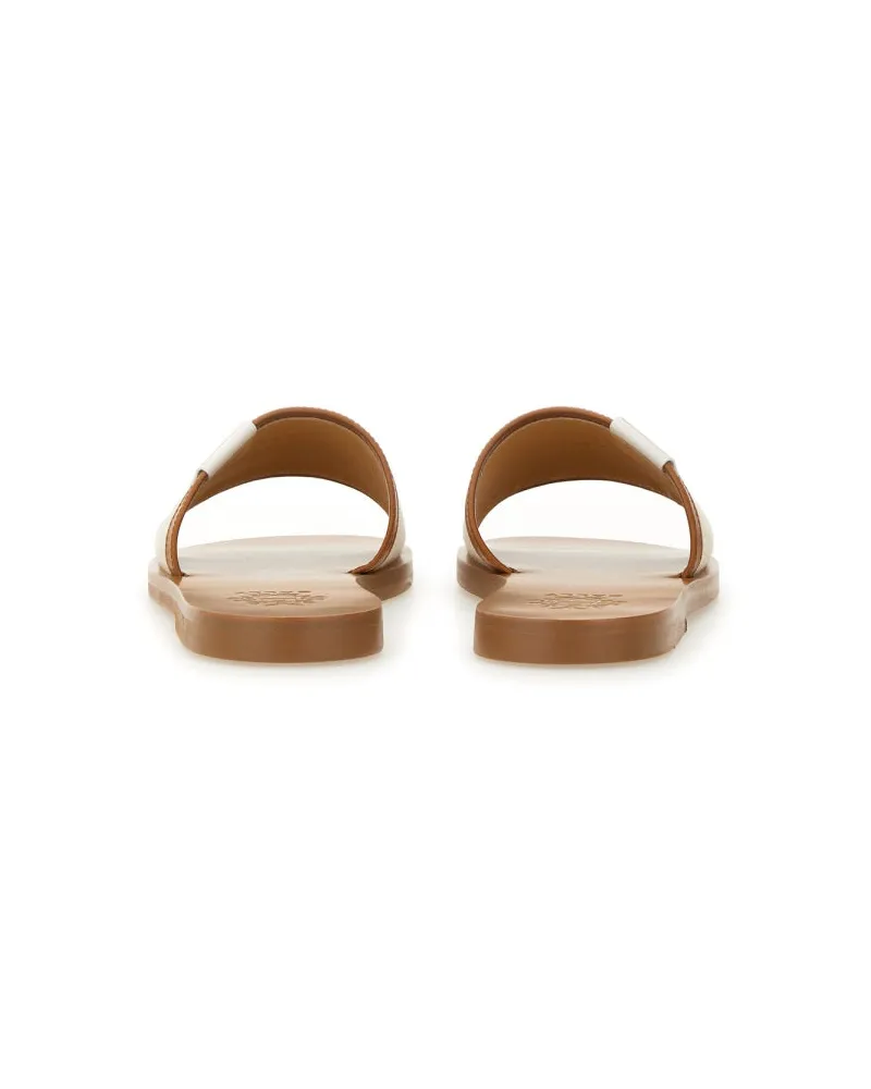 Bally Sollie Slide Sandal — Beige 