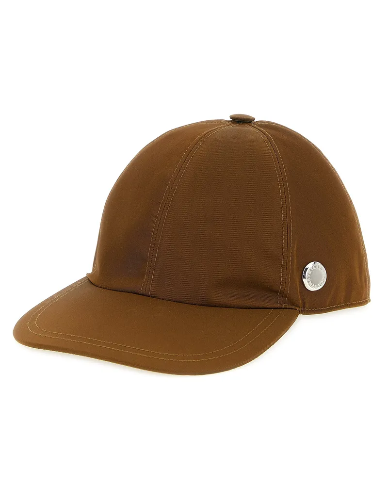 Stella McCartney Women's Brown Cotton Cap (baseball Hat Brown