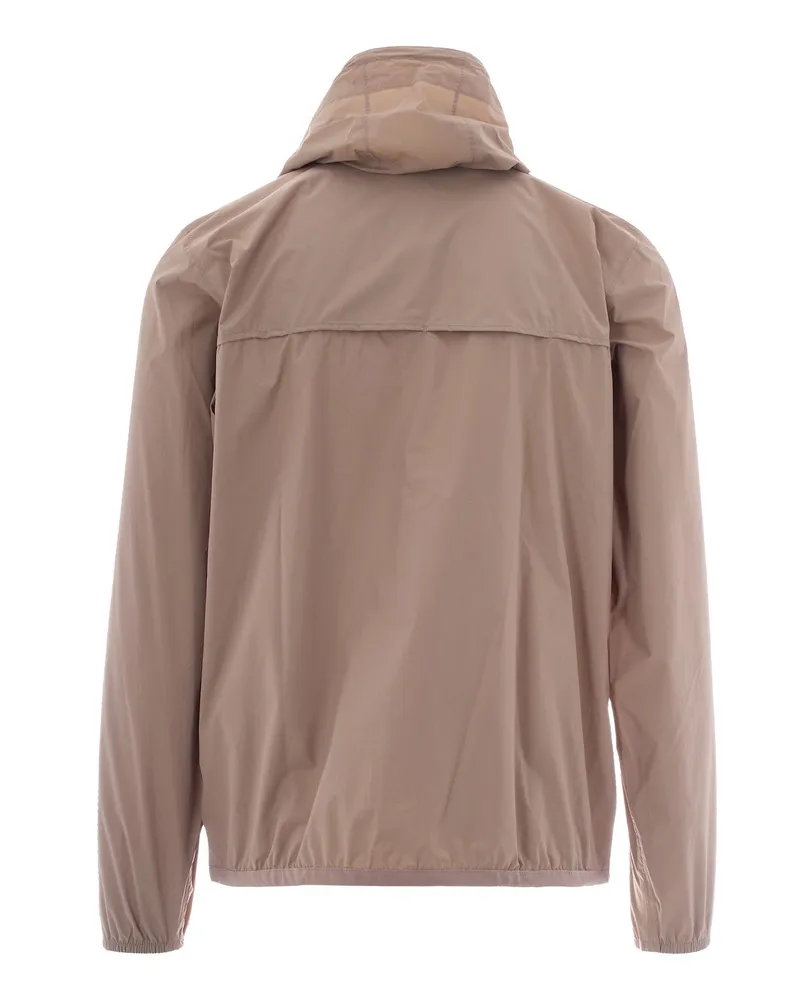 K-Way Men's Jacket Le Vrai 4.0 Claude Beige-Taupe Recycled Nylon Beige/taupe Beige