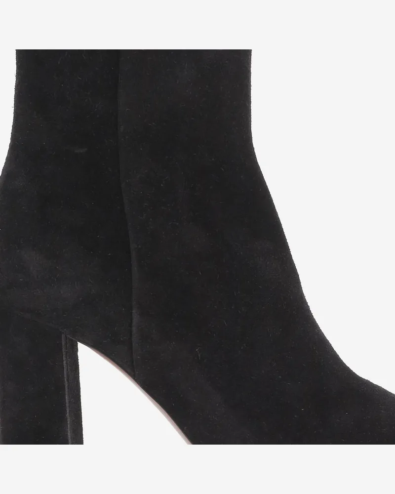 Paris Texas Women's Ankle Boots Anja Black Calfskin (bos Taurus Black