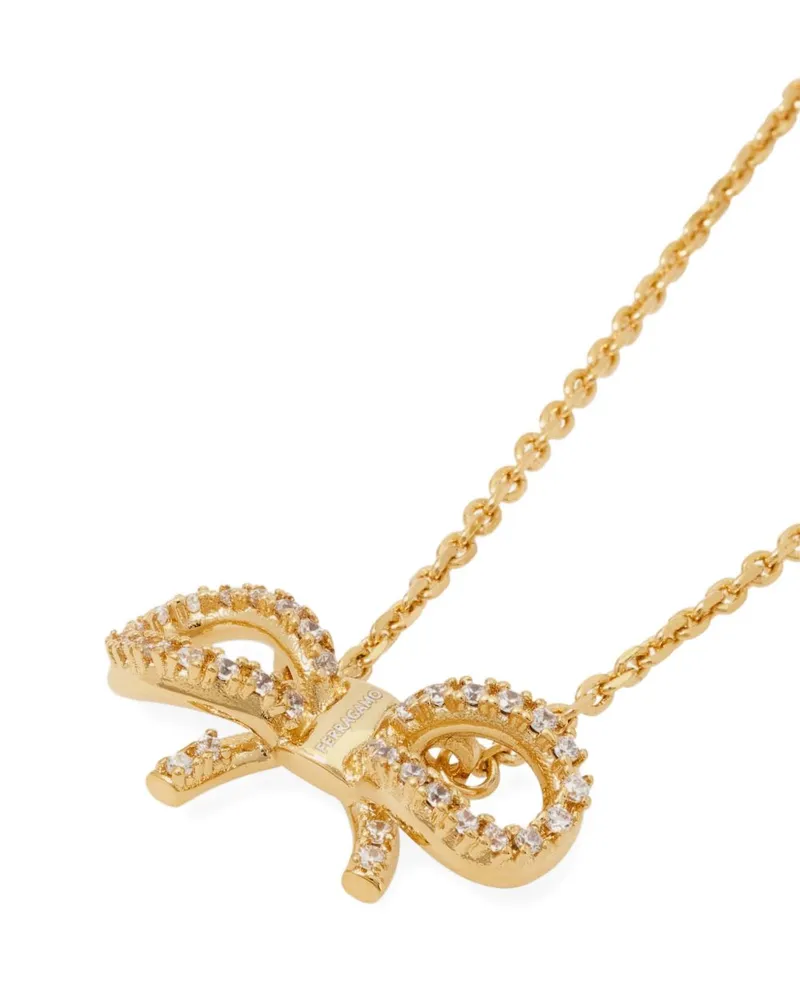 Ferragamo Vara Necklace — Gold Gold