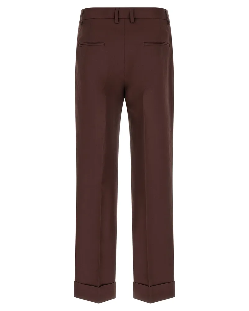 Alberto Biani Charlie Trousers — Brown Brown