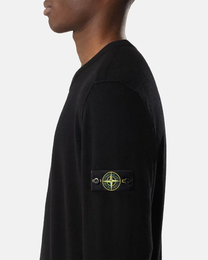 Stone Island H26 Cardigan — Black Black
