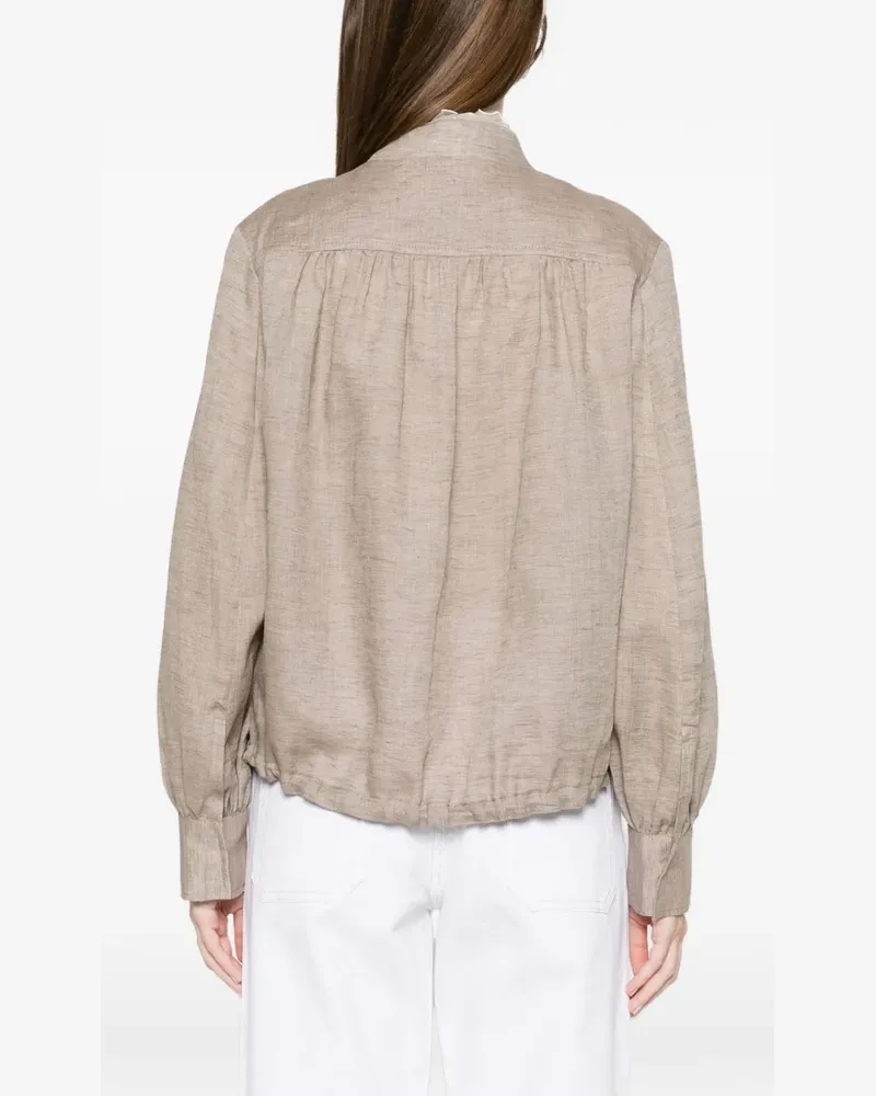 Fabiana Filippi Women's Jacket Ss26 W Beige