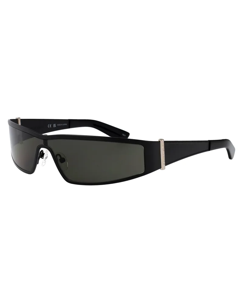 Alexander McQueen Unisex Sunglasses Am0491s Black-Grey Metal Black/grey Black