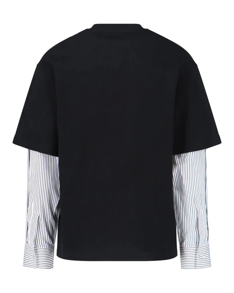 Jil Sander Men's T-Shirts And Polos Black Cotton Black