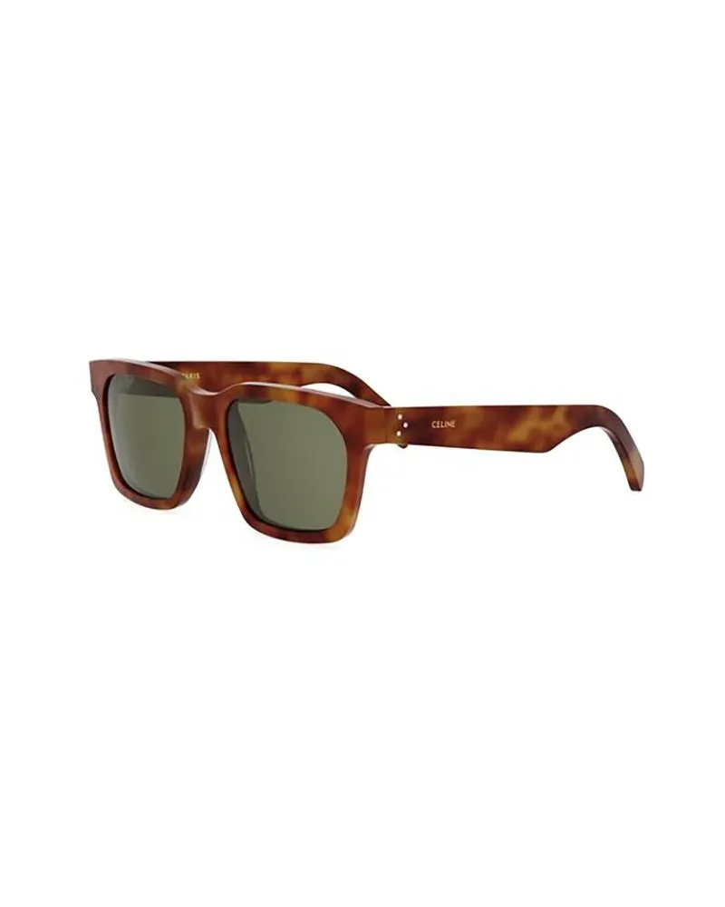 Celine Unisex Sunglasses Brown Acetate Brown