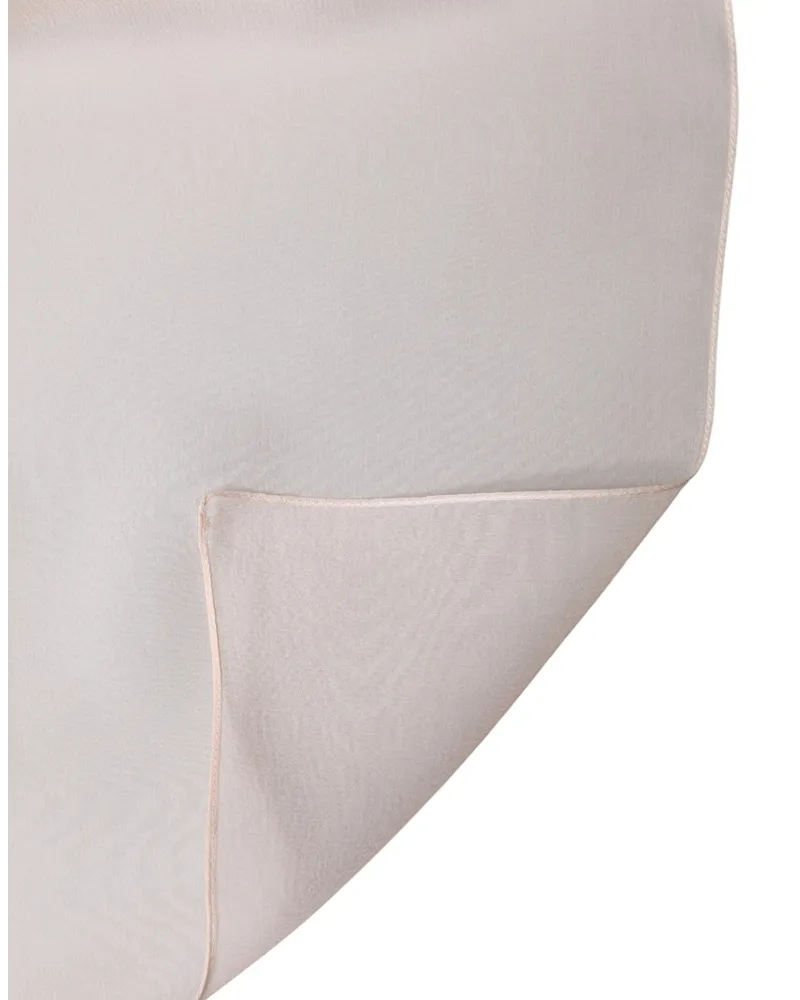 Dolce & Gabbana Men's Light Pink Stole Silk Neck Wrap Shawl Scarf Pink