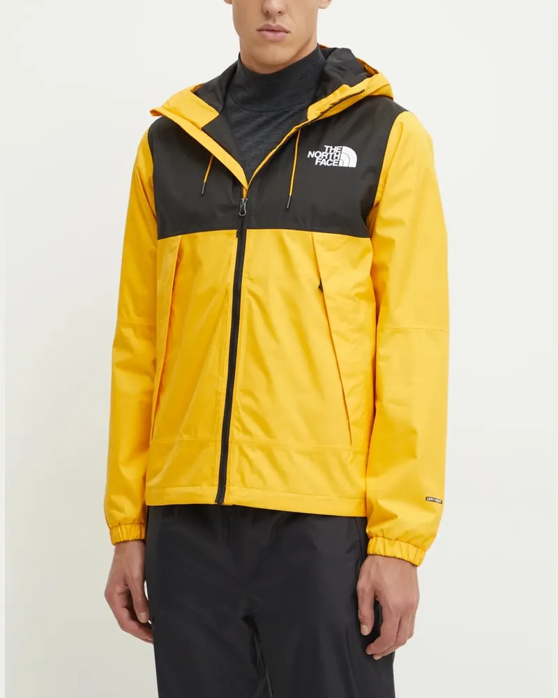 The North Face Men's Mountain Windbreaker Jacket Yellow Clothing > Coats Yellow