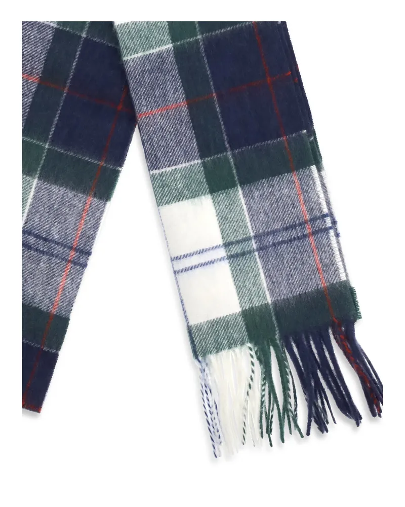Barbour Tartan Check Merino Wool Scarf — Multicolor Multicolor