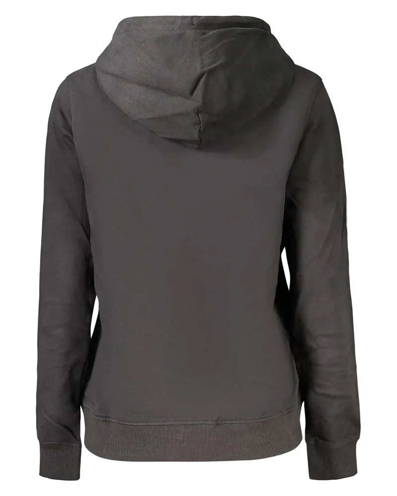 Tommy Hilfiger Logo-Embroidered Cotton Hoodie — Black Black