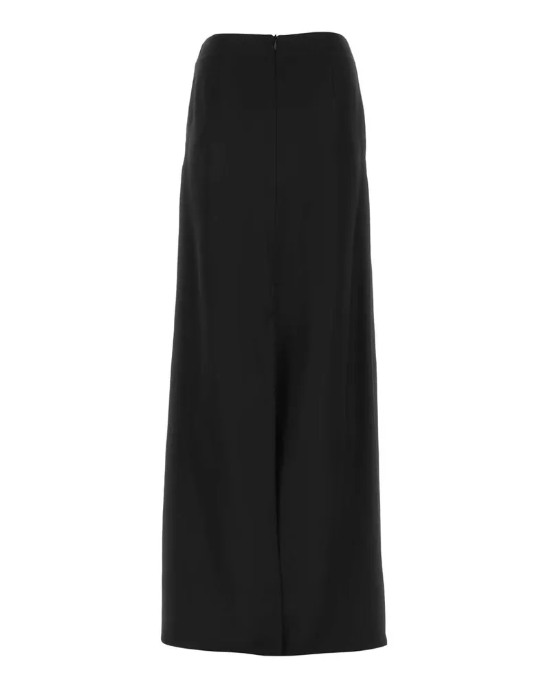 Bottega Veneta Women's Black Viscose Blend Skirt 1000 Exterior: Silk Gonne Black