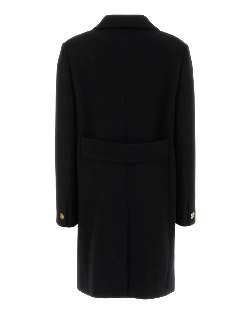 Gucci Women's Black Wool Coat Blackblackblack Cappotti Black