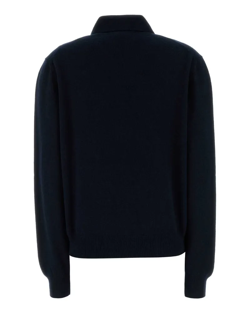 Miu Miu Women's Cashmere Polo Shirt Navy Navy