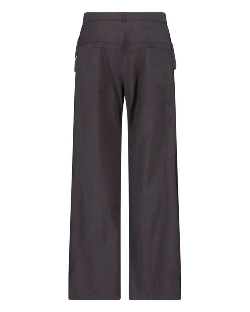 KIKO KOSTADINOV Men's Trousers Brown Virgin Wool Brown