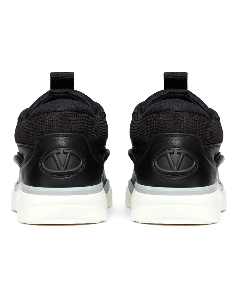 Valentino Garavani Runboot VLogo Sneakers — Black Black