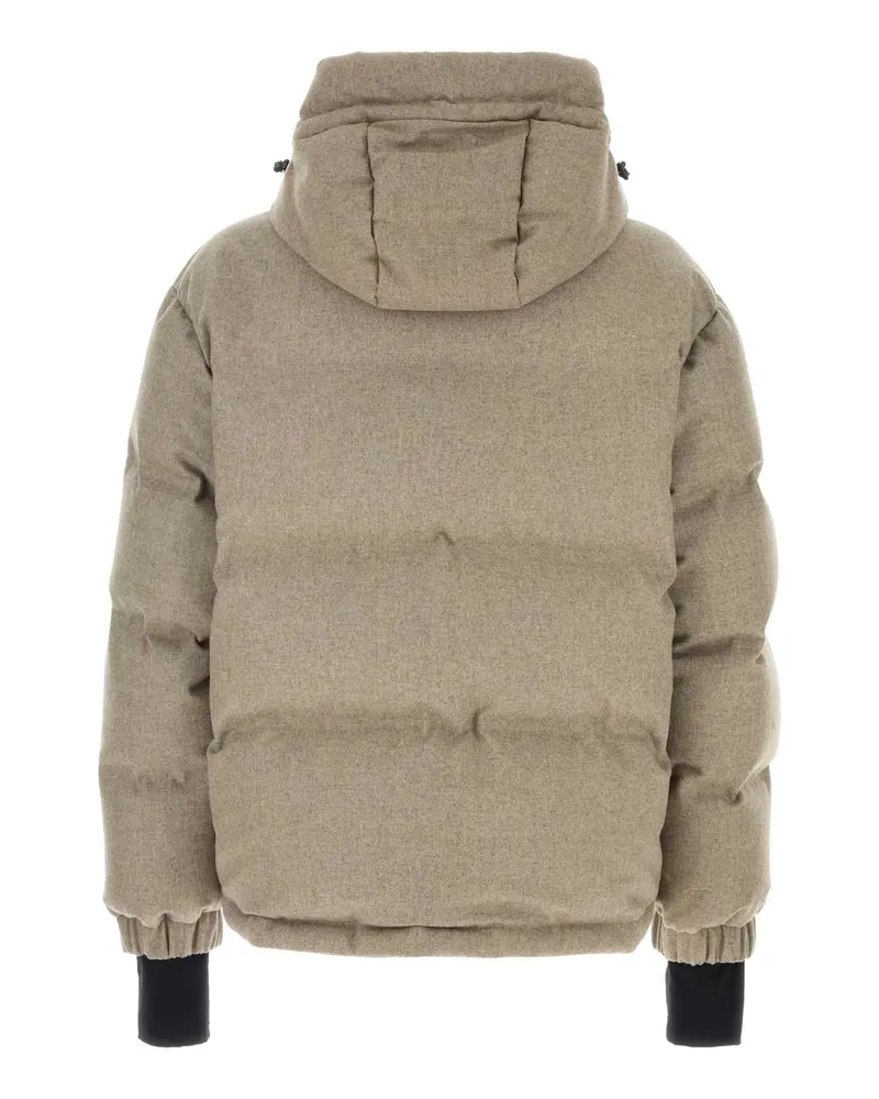 Moncler Men's Cappuccino Krun Down Jacket 229 Giubbini Beige