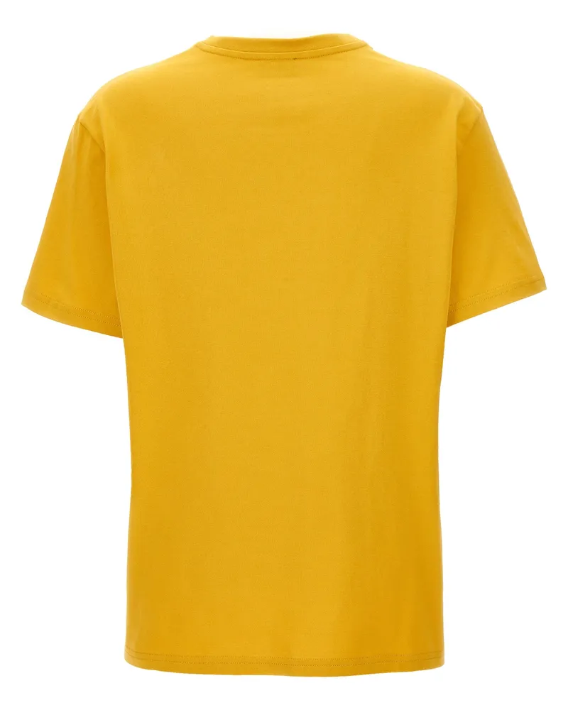 Etro Women's Bicolor Cotton T-Shirt Yellow