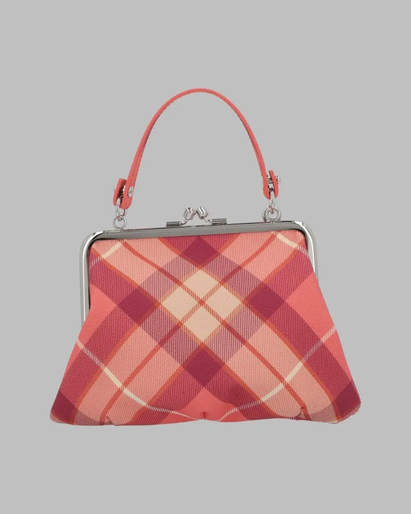 Vivienne Westwood Granny Frame Top Handle Bag — Pink Pink
