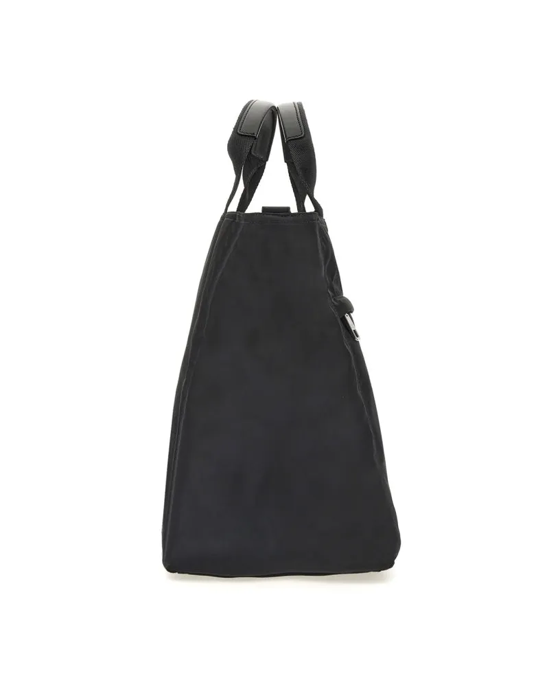 Dolce & Gabbana Men's Nylon Bag With Logo Black Polyamide Shoulder Black