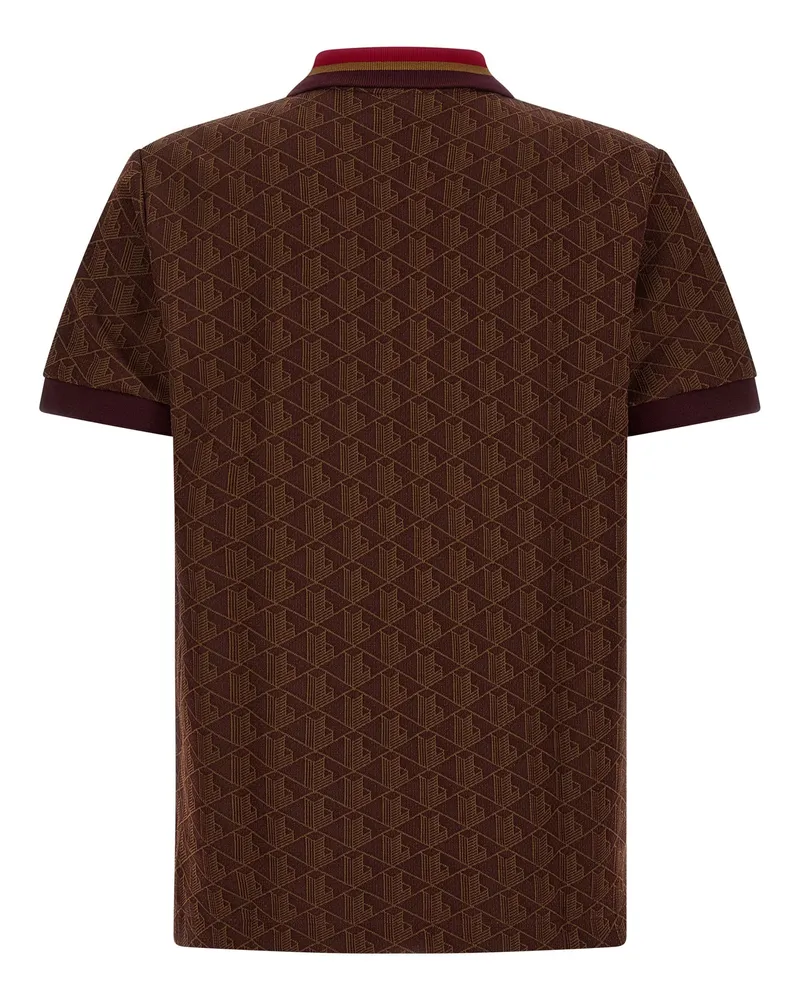 Lacoste Paris Polo Shirt — Brown Brown