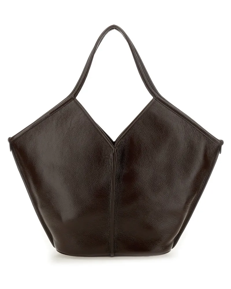 HEREU Calella Tote Bag — Brown Brown