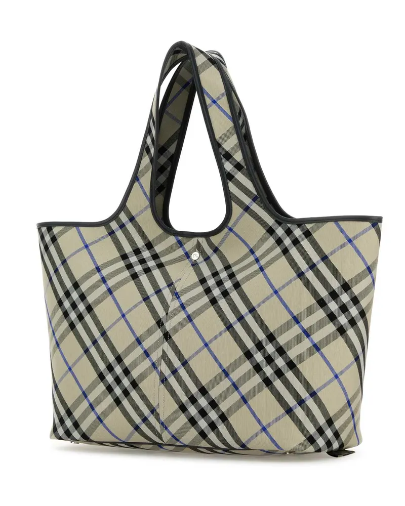 Burberry 8105768 B9629 Lichen Exterior: Cotton Borse A Mano Bag Beige
