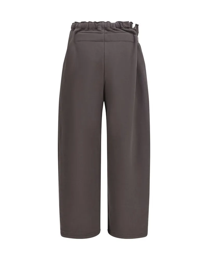 Magliano Men's Brown Cotton Athletic Pants Brown