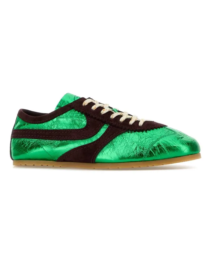 Dries van Noten 2610117220207 608 Mint Sneaker Green