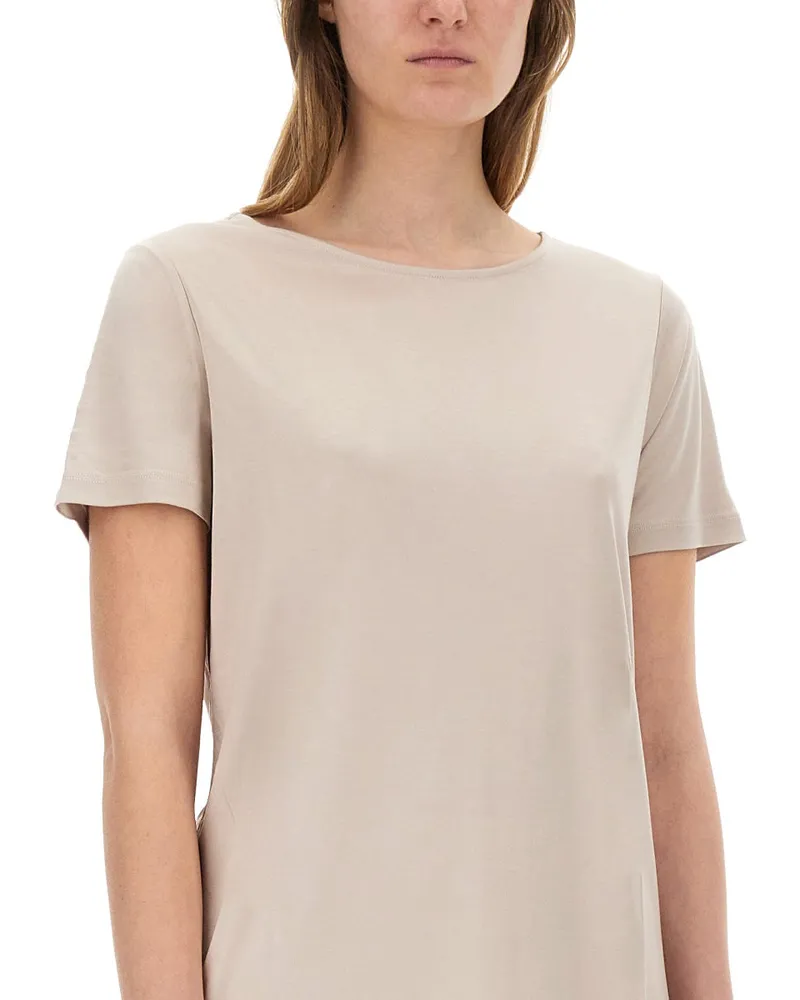 Fay Viscose-Elastane T-Shirt — White White