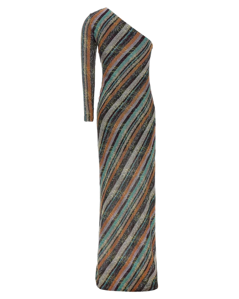 Missoni Women's Multicolor Viscose Long Dress Multicolor