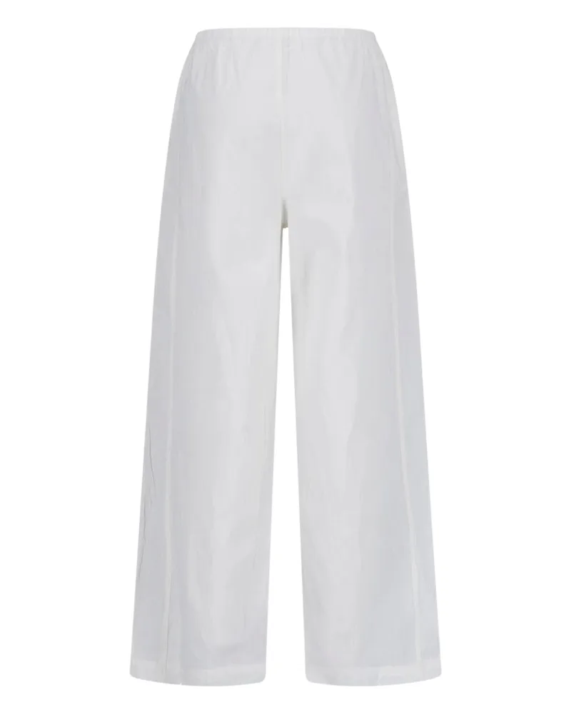 GIMAGUAS Women Trousers White Cotton White