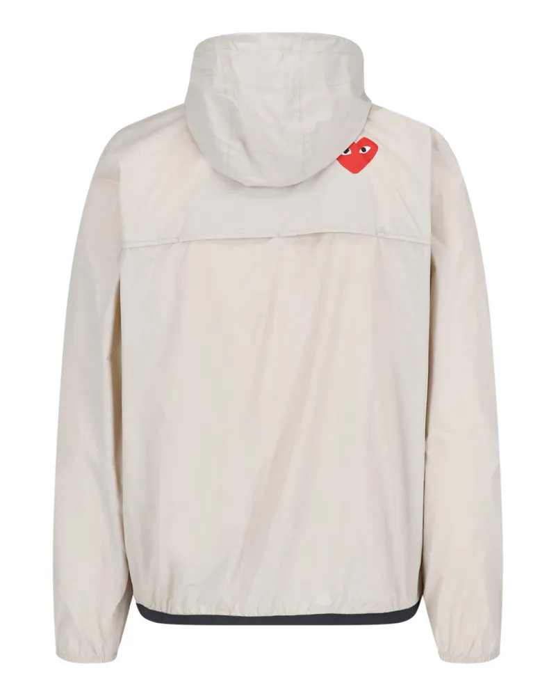 Comme des Garçons Men's Jackets Beige Nylon Beige