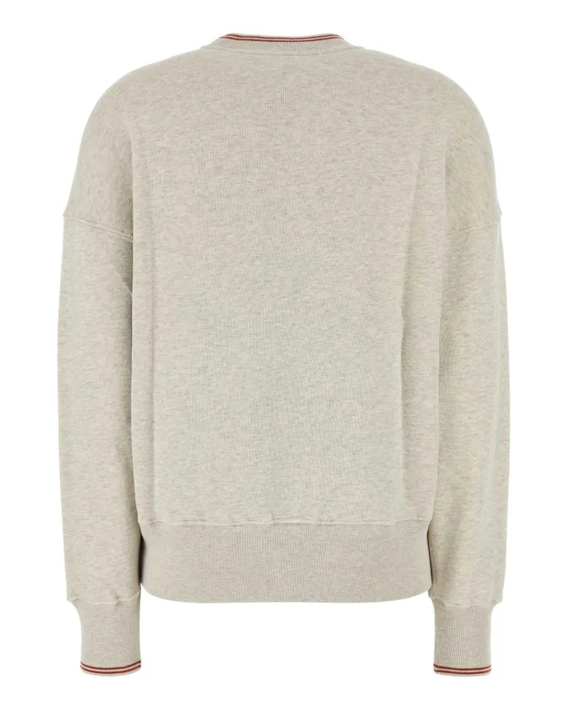 AUTRY Women's Melange Light Grey Cotton Main Wom Sweatshirt 75jj Exterior: Felpe Beige