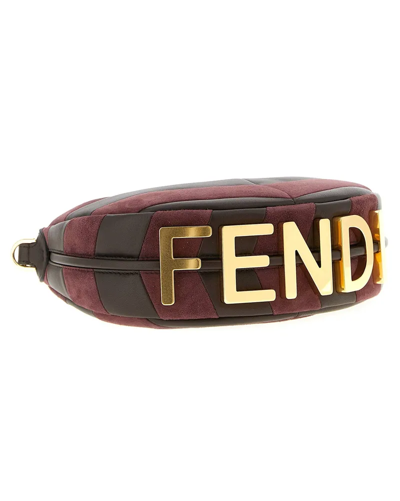 Fendi Mini Bag — Burgundy Burgundy