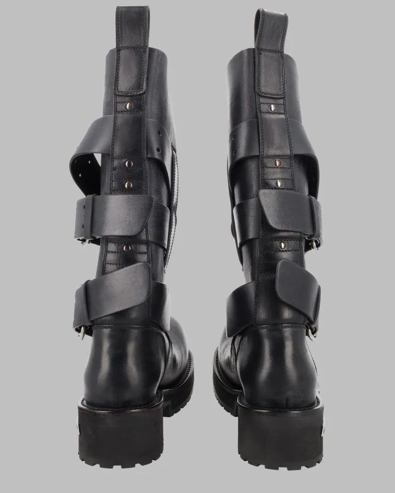 Balenciaga Venom Boots — Black Black