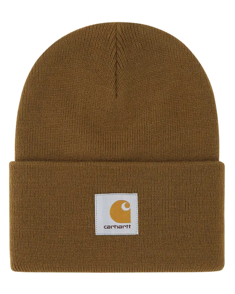 Carhartt WIP Unisex Acrylic Knit Beanie Brown Gauge Brown