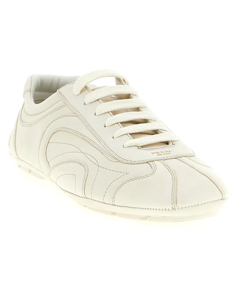 Prada Montecarlo Sneaker — Cream Cream
